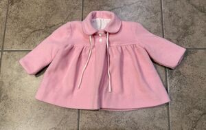 Vintage Millicent’s of San Francisco Children’s Pink Swing Coat